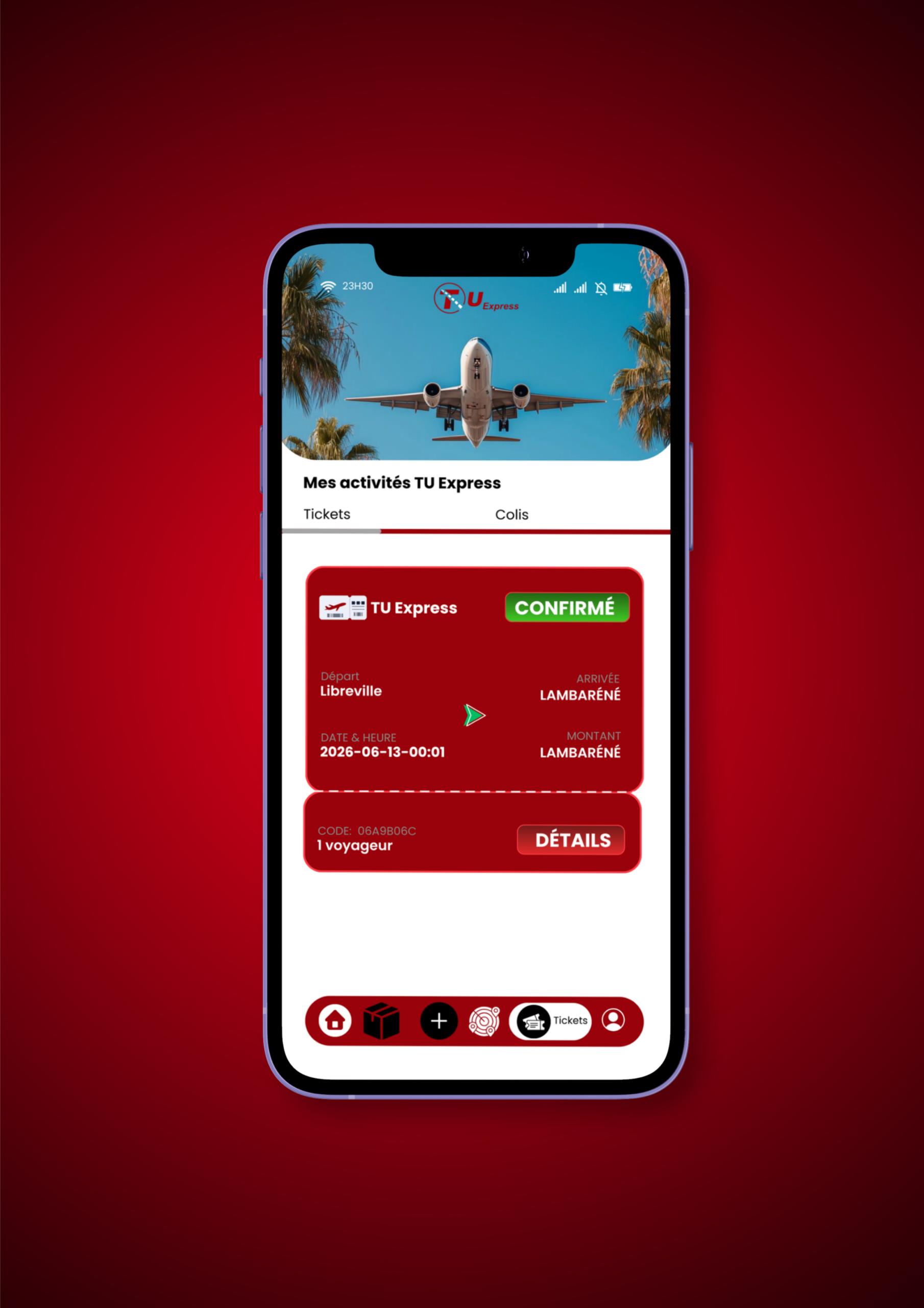 Ticket TU Express